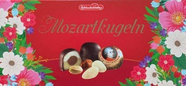 Фото - Цукерки фісташково-марципанові в шоколаді Mozartkugeln Schluckwerder