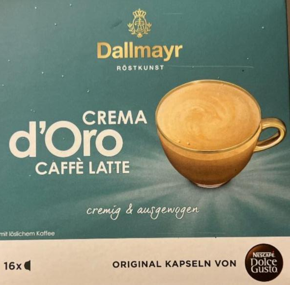 Фото - Crema d'Oro Caffè Latte Nescafé Dolce Gusto Dalmayr
