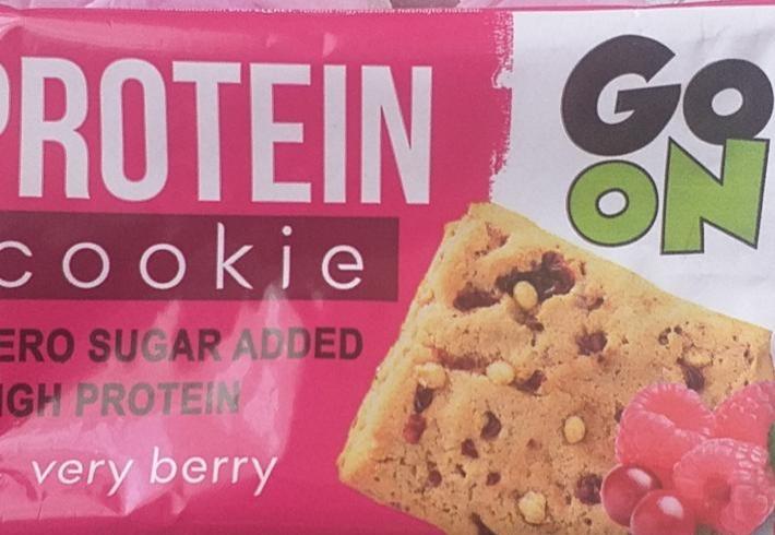 Фото - Протеїнове печиво Ягода Cookie Very Berry Go On Nutrition