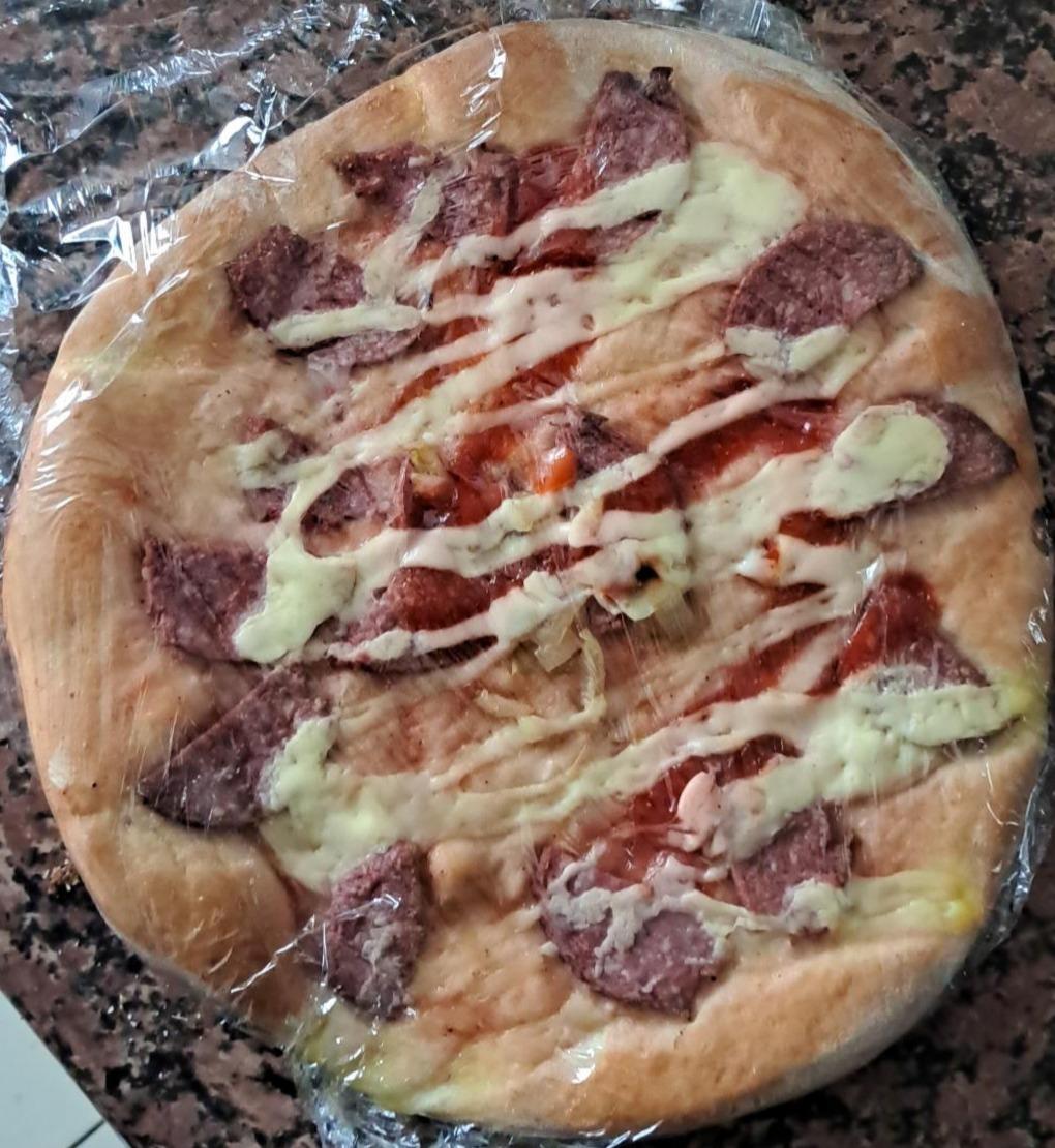 Фото - Піца з ковбасою Червонозаводський хлібозавод