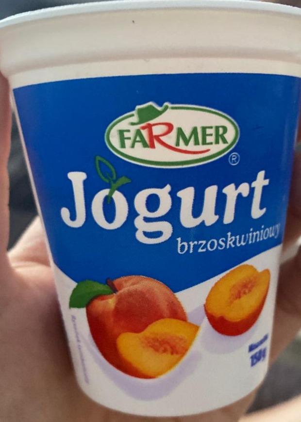 Фото - Йогурт 2.8% персиковий Farmer