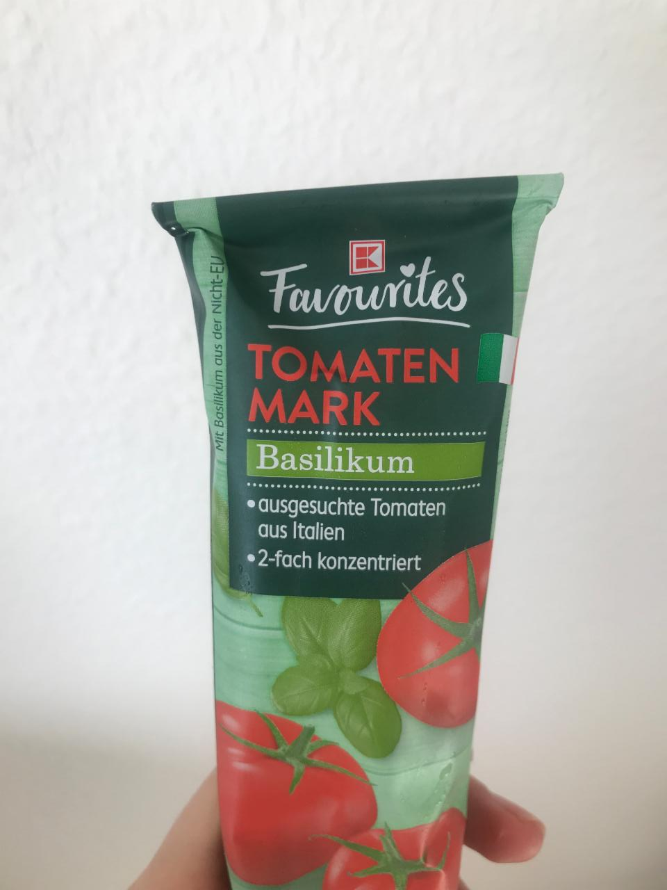Фото - Томатна паста Tomaten Mark Basilikum K-Classic