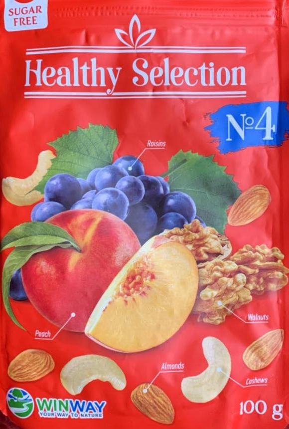 Фото - Суміш горіхів і фруктів Healthy Selection №4 Winway