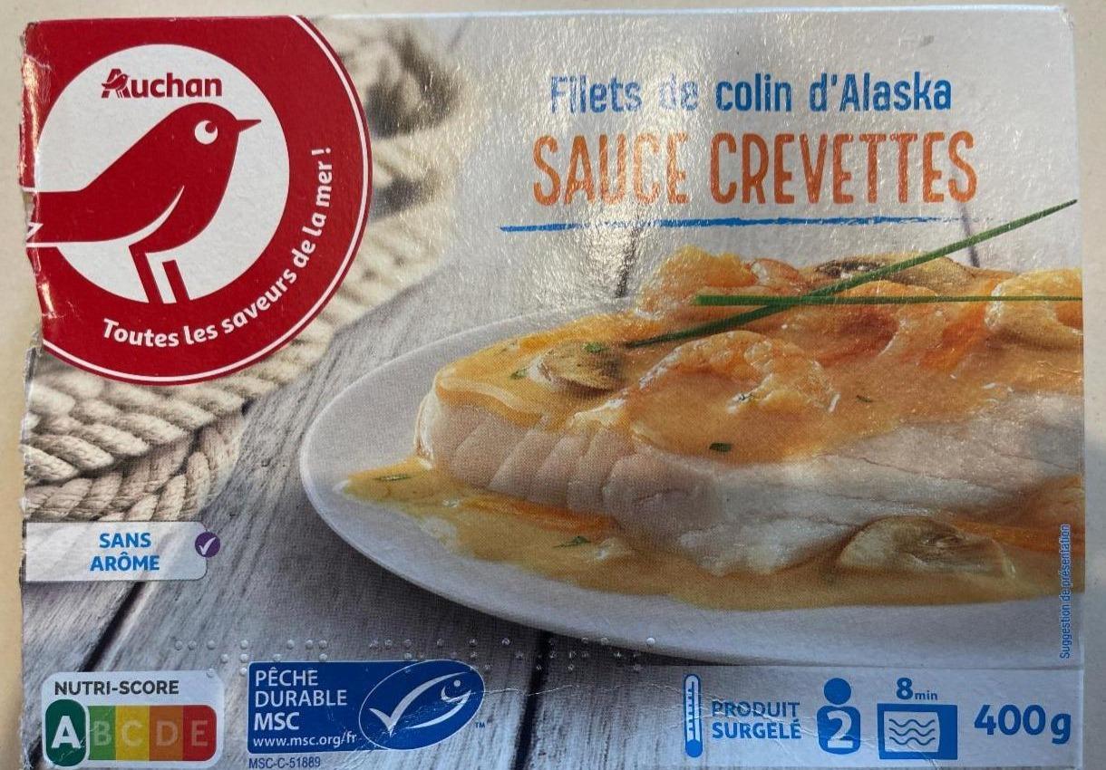Фото - Риба з соусом із креветок Auchan
