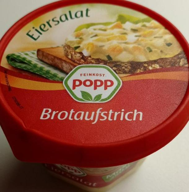 Фото - Намазка яєчна салатна Brotaufstrich Eiersalat Popp