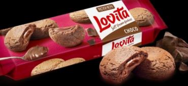 Фото - Печиво здобне з какао Lovita Soft Cream Cookies Roshen