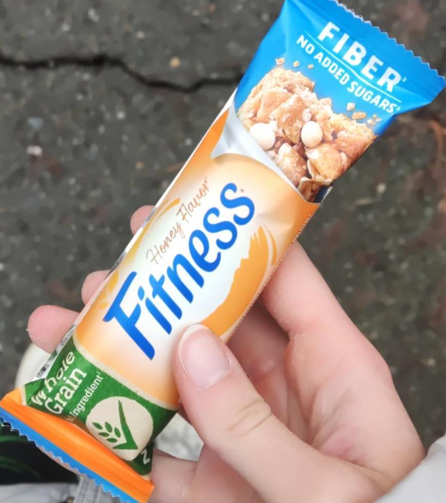 Фото - Fitness Whole Grain Fiber Honey Flavoured Cereal Bar with Sweetener Nestlé
