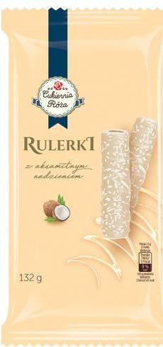 Фото - Вафельні трубочки з білим шоколадом та кокосом Cukiernia Roza