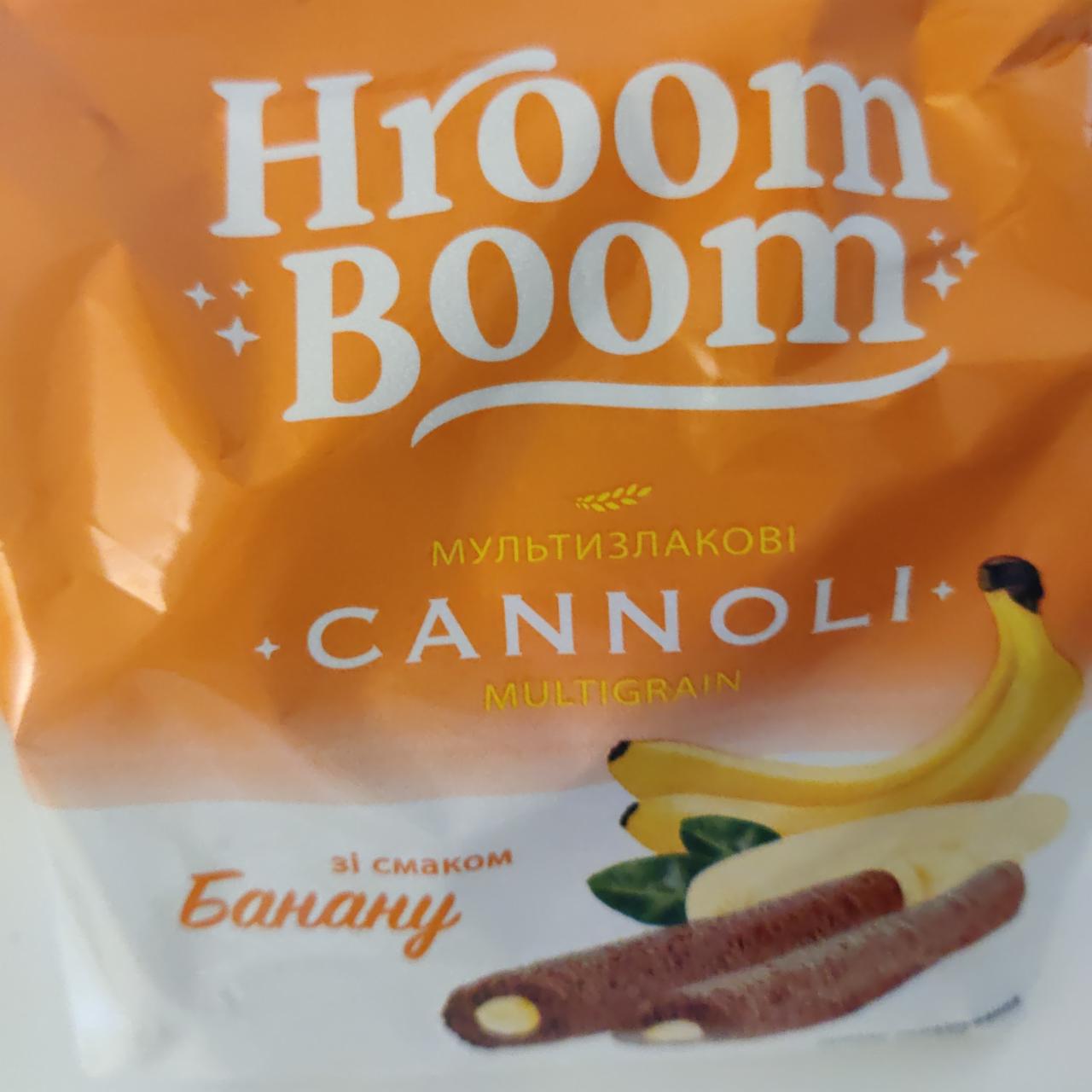 Фото - Трубочки Каноллі зі смаком банану Hroom Boom