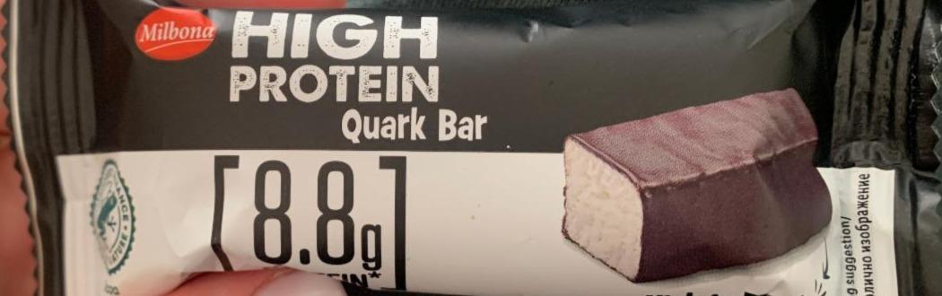 Фото - High protein Quark bar Milbona