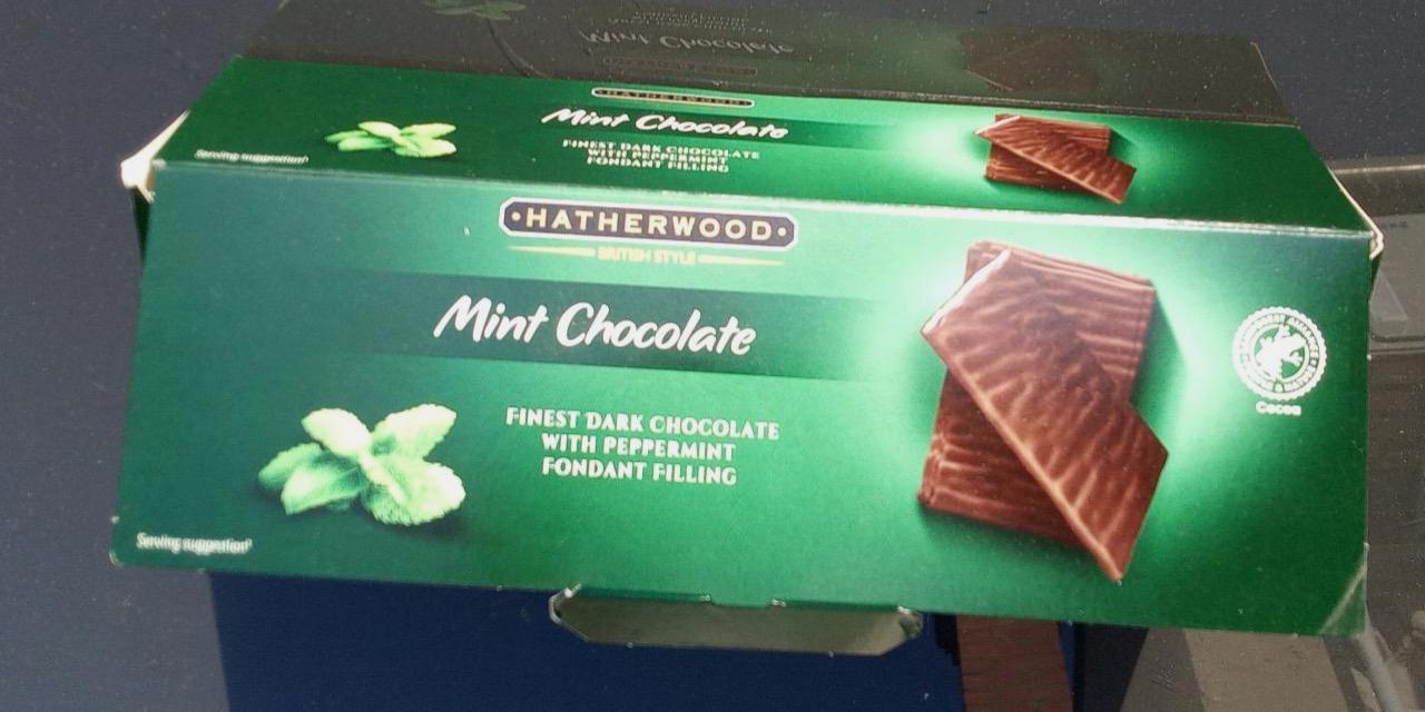 Фото - Цукерки шоколадні з м'ятою Mint Hatherwood
