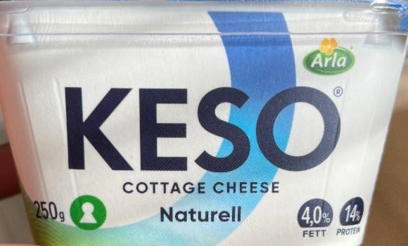 Фото - Сир кисломолочний 4% безлактозний Keso Cottage Cheese Arla