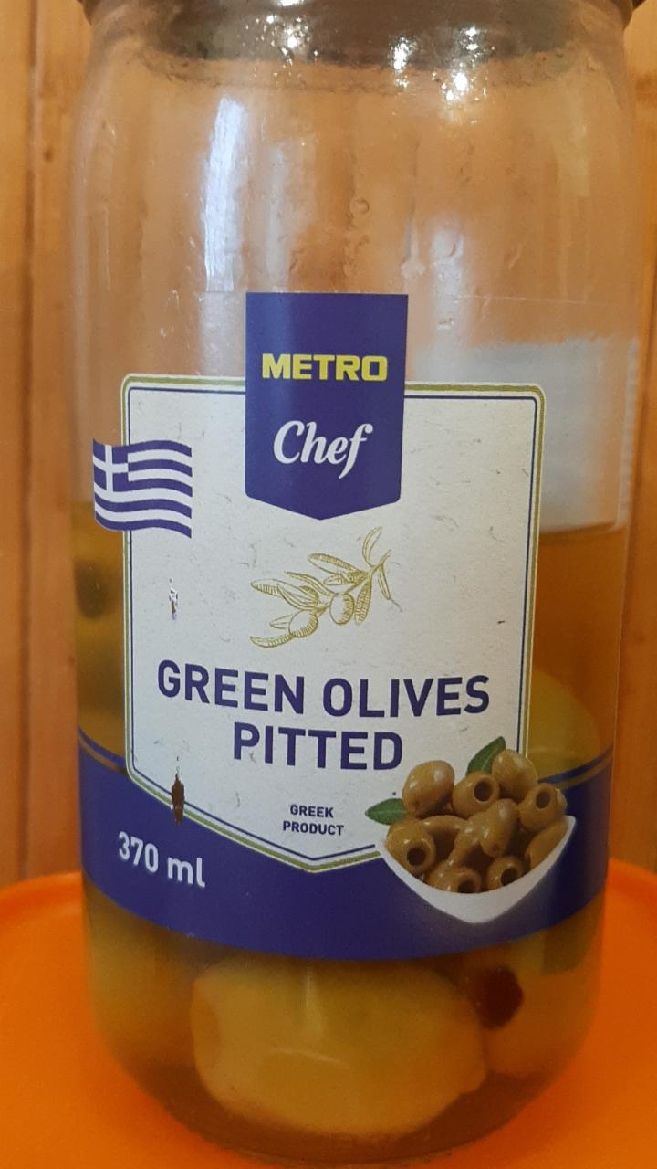 Фото - Оливки зелені без кісточки Metro Chef