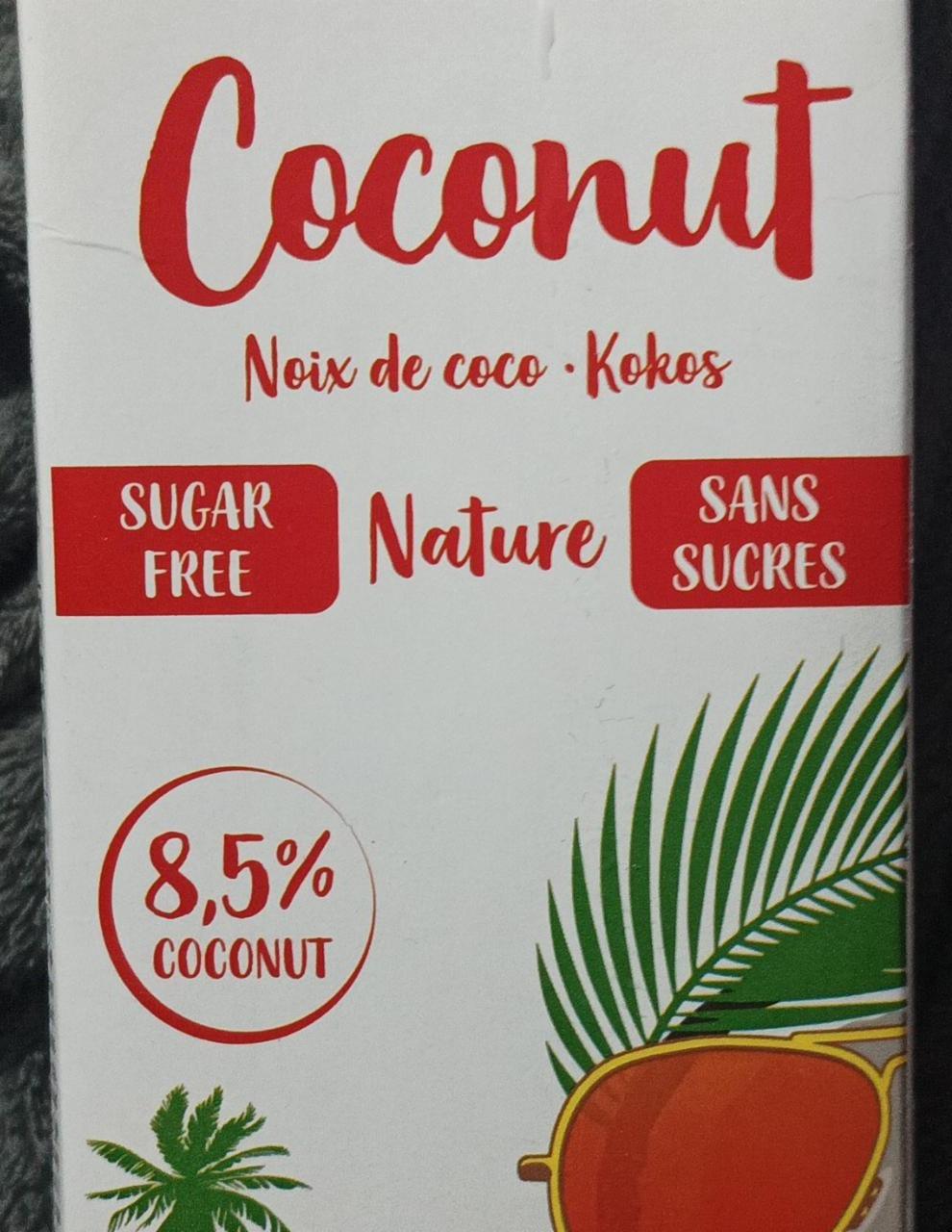 Фото - Напій рослинний органічний кокосовий без цукру Coconut Ecomil