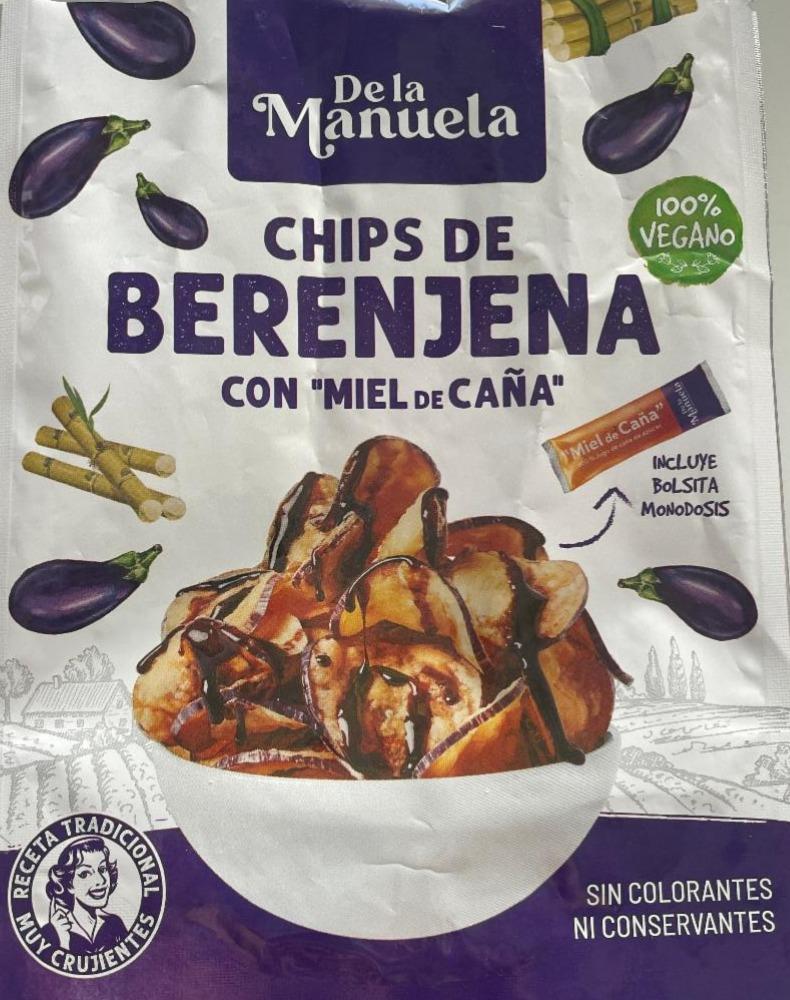 Фото - Chips de Berenjena De La Manuela