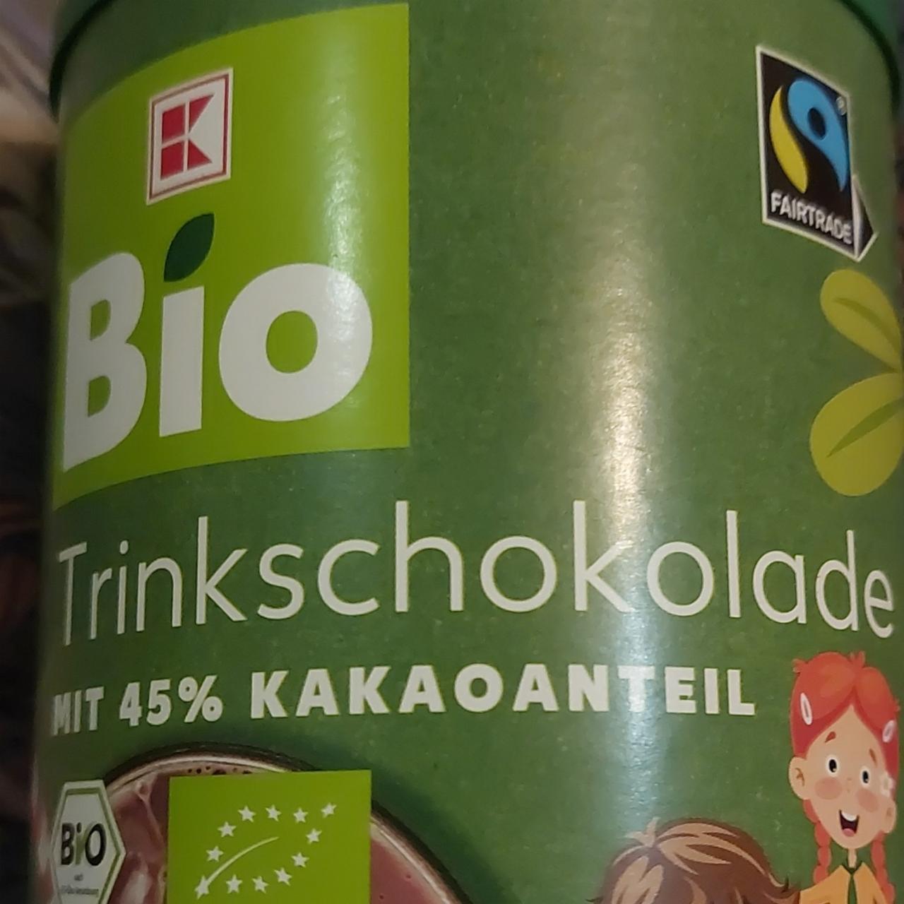 Фото - Trinkschokolade mit 45% kakaoanteil K-Bio