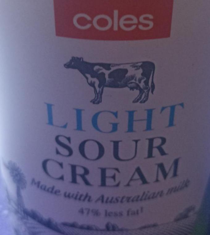 Фото - Light Sour Cream Cream Coles