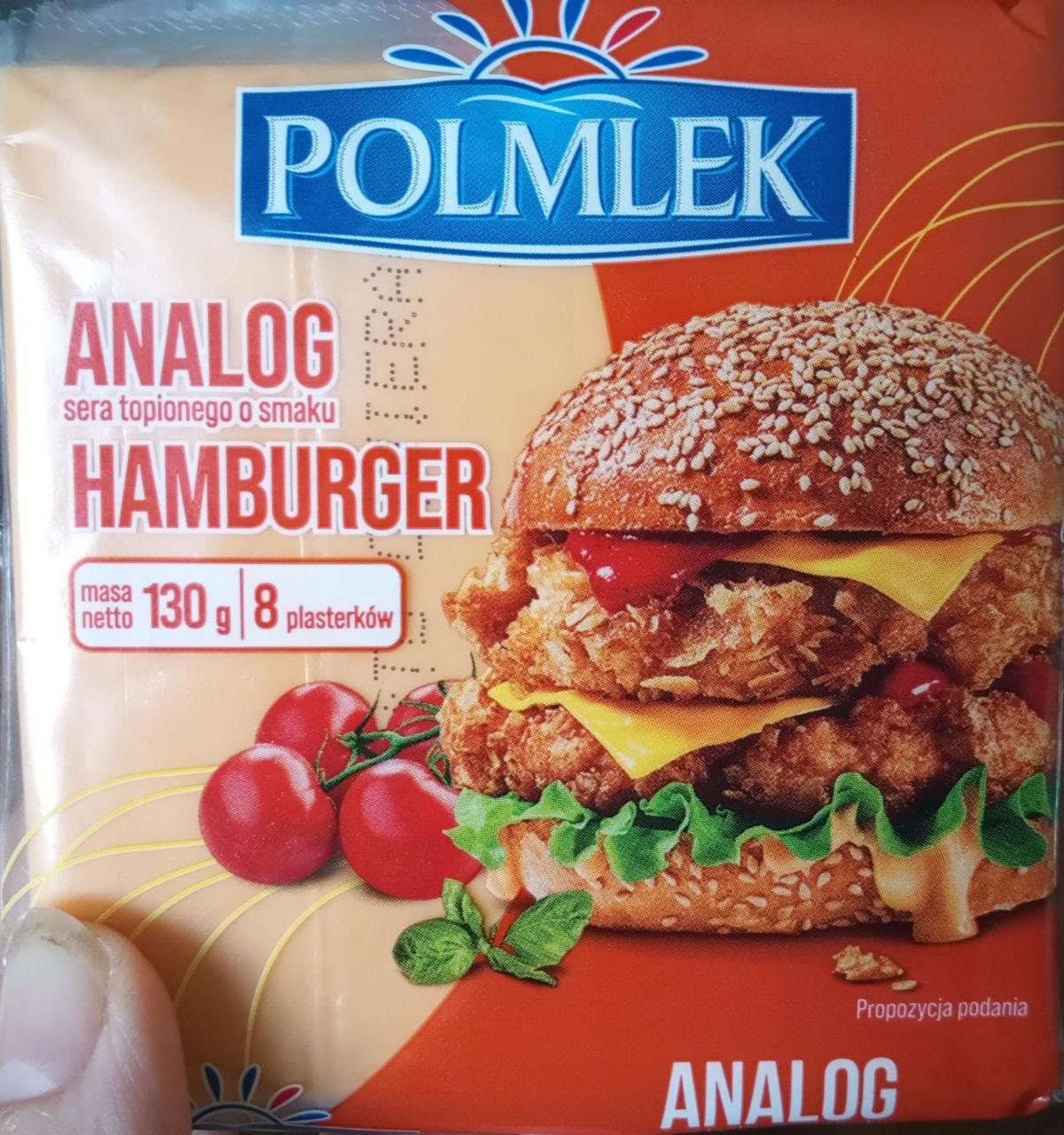 Фото - Сир тостовий Analog Hamburger Polmlek