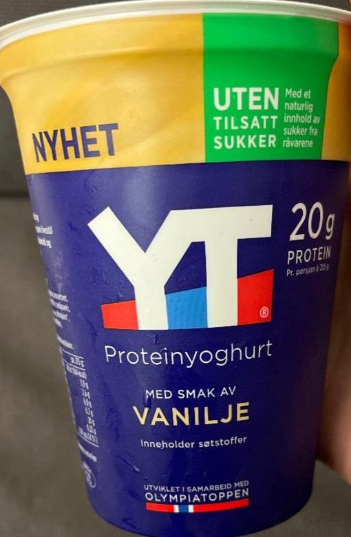 Фото - Proteinyoghurt Yt vanilje