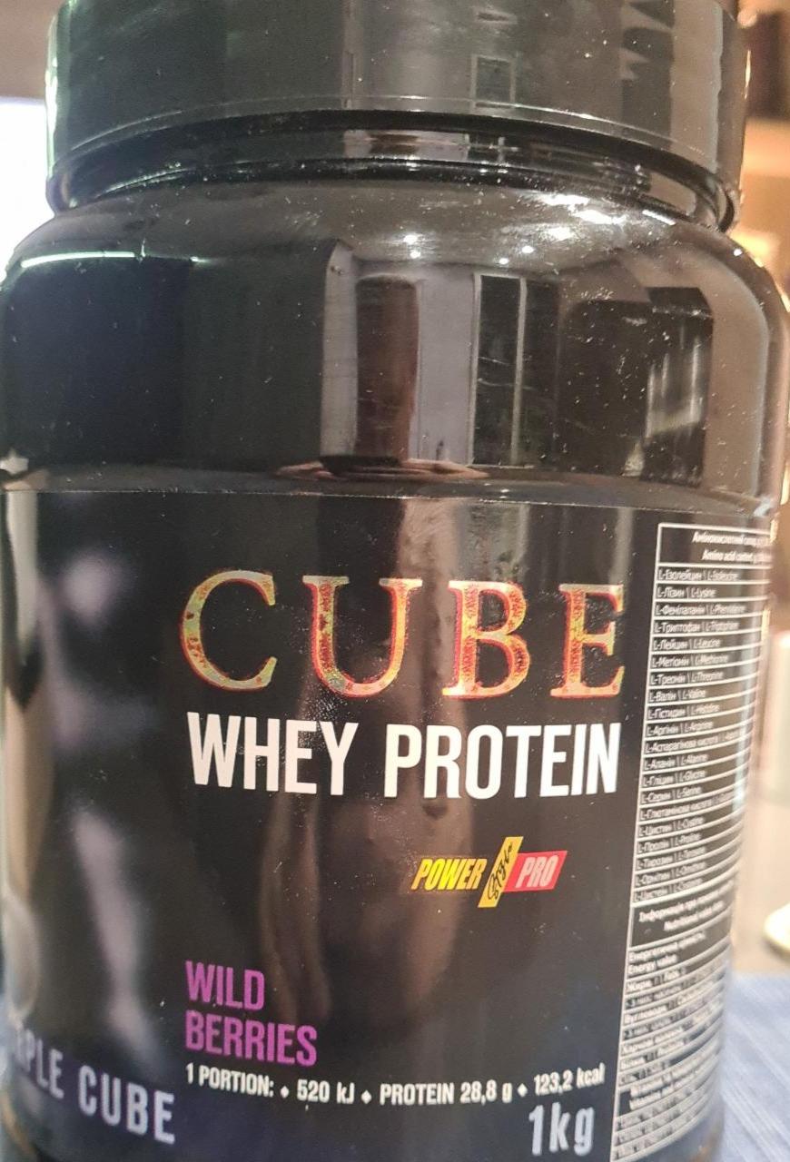 Фото - Протеїн Whey Protein CUBE Power Pro
