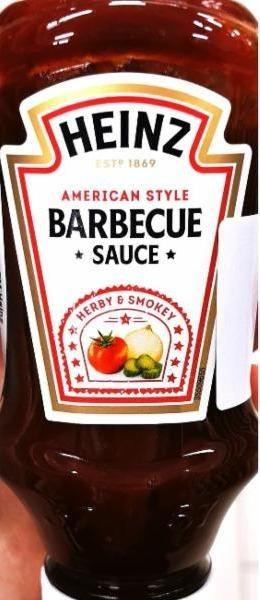 Фото - Соус барбекю Barbecue American style Sauce Heinz