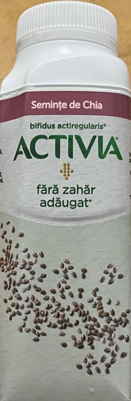 Фото - Йогурт з насінням чіа Activia