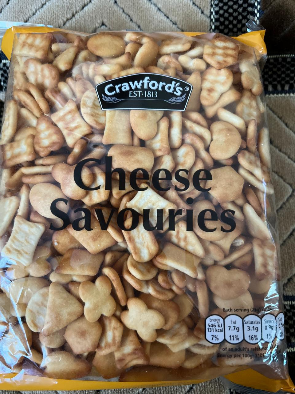 Фото - Печиво Cheese Savouries Crawford’s