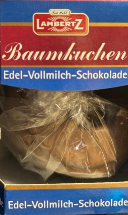 Фото - Німецький фірмовий кекс з молочним шоколадом LambertZ