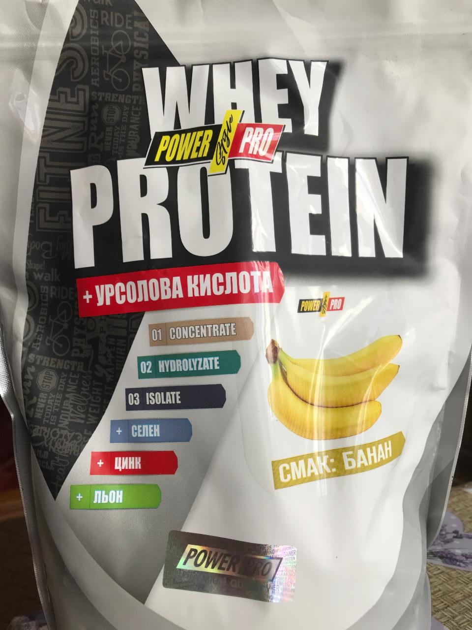 Фото - Протеїн Whey Protein банан Power Pro