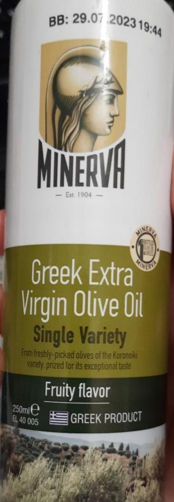 Фото - Олія оливкова грецька першого віджиму класу Extra Virgi Minerva