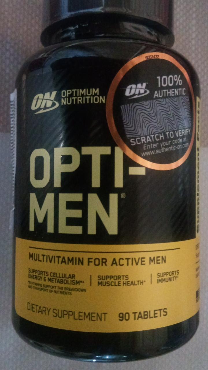 Фото - Вітаміни Opti-Men Optimum Nutrition