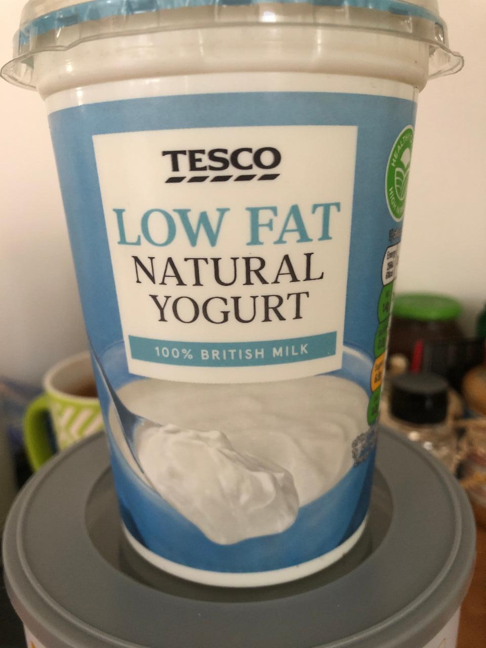Фото - Йогурт 1.4% нежирний Low Fat Tesco