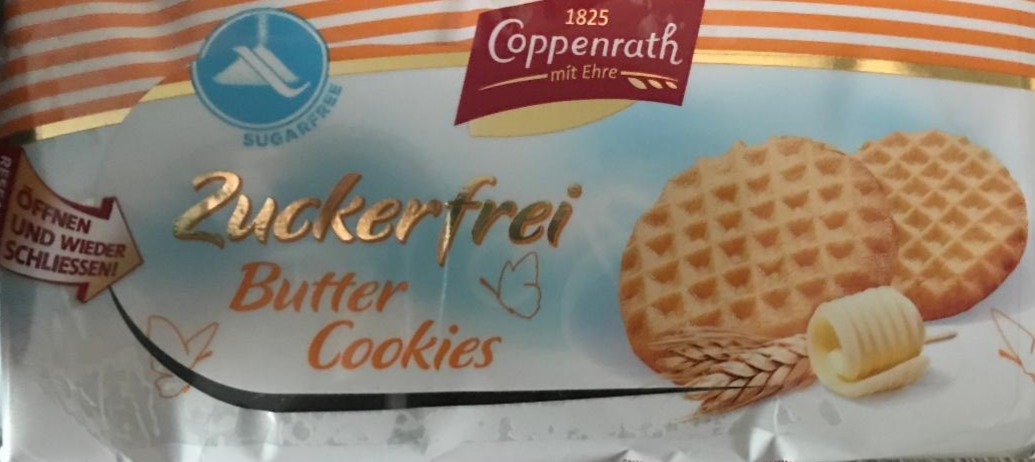 Фото - Печиво вершкове без цукру з підсолоджувачами Coppenrath