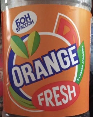 Фото - Напій безалкогольний соковмісний Orange Fresh зі смаком свіжого апельсина з цукром та підсолоджувачем Бон буассон