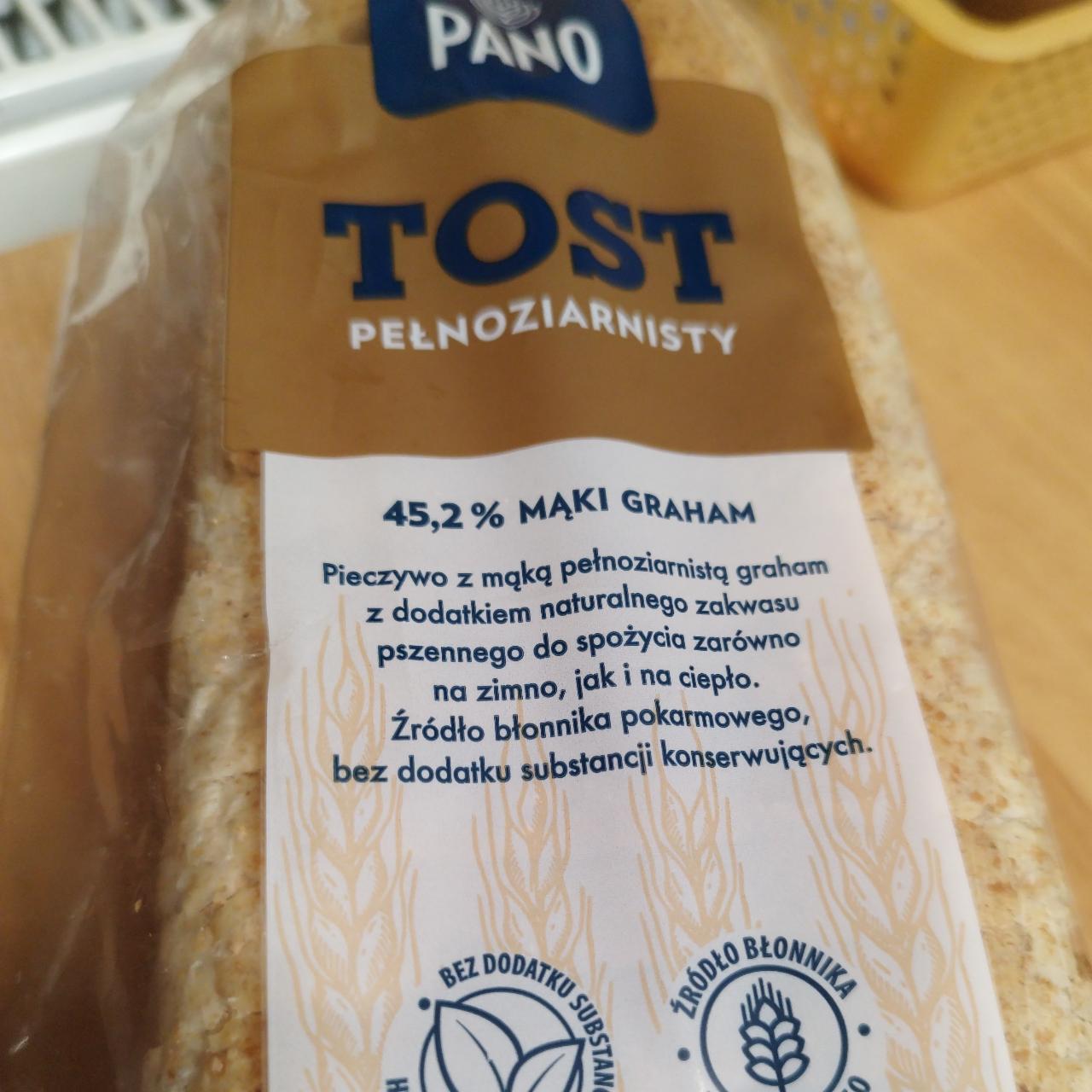 Фото - Хліб багатозерновий тостовий Tost Pełnoziarnisty Pano