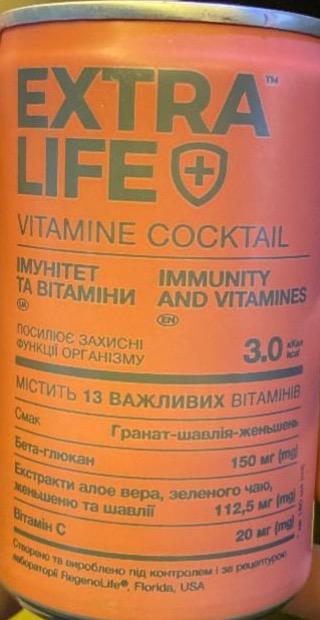 Фото - Vitamine cocktail Extra life +
