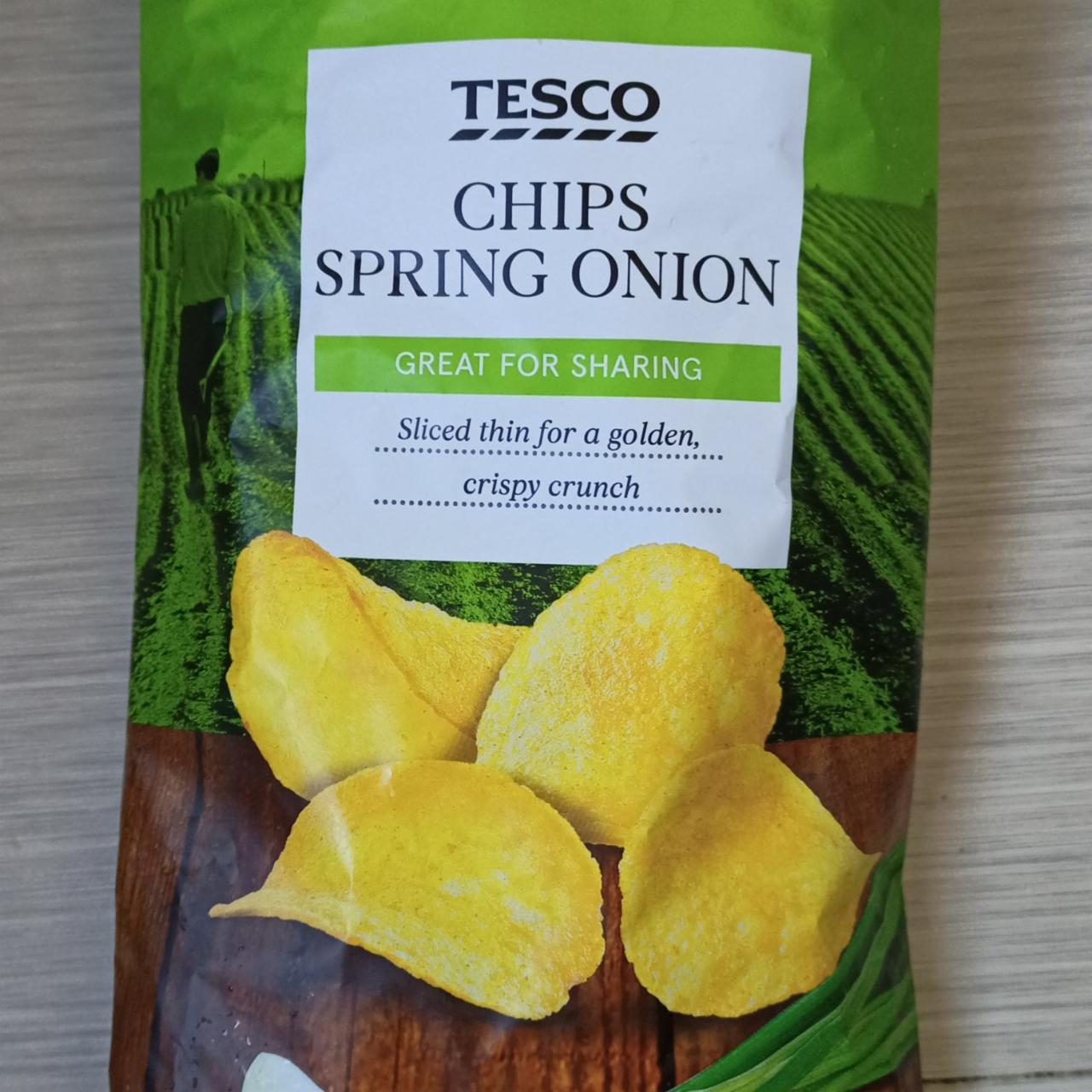 Фото - Chips Spring Onion Tesco