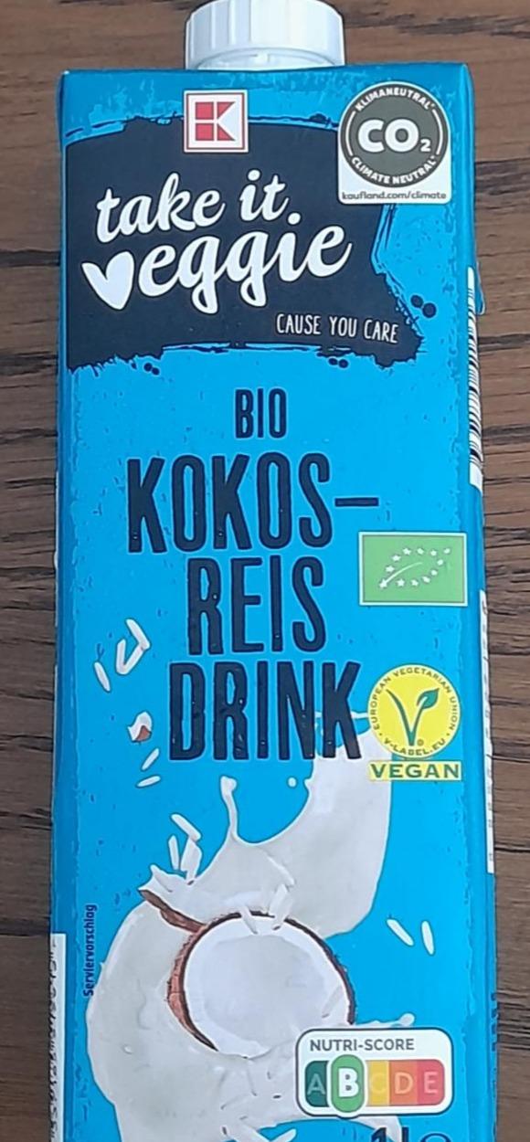 Фото - Bio Kokos-Reis Drink K-take it veggie