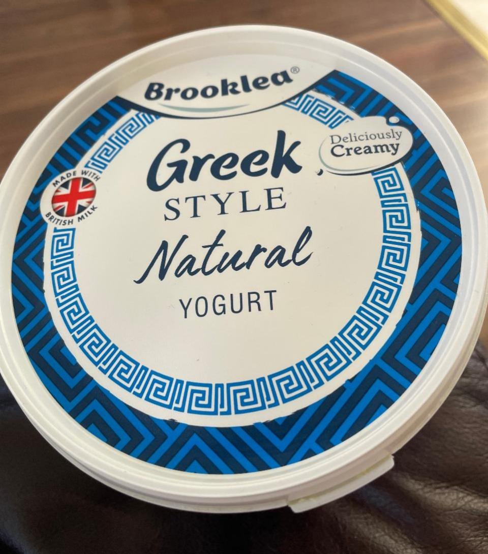 Фото - Йогурт білий натуральний Greek Yogurt Brooklea