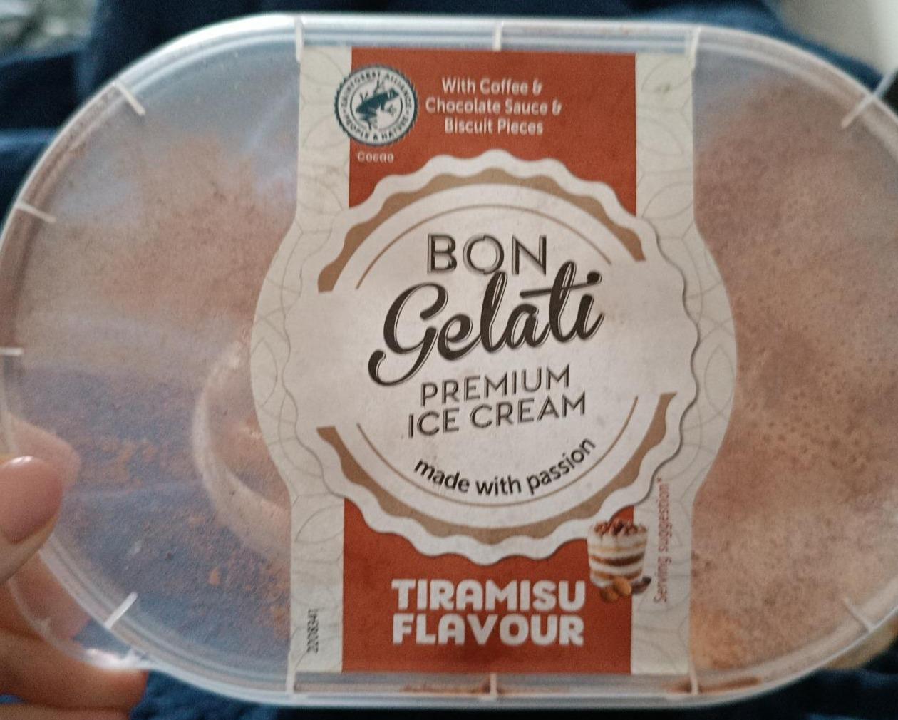 Фото - Premium ice cream tiramisu flavour Bon Gelati