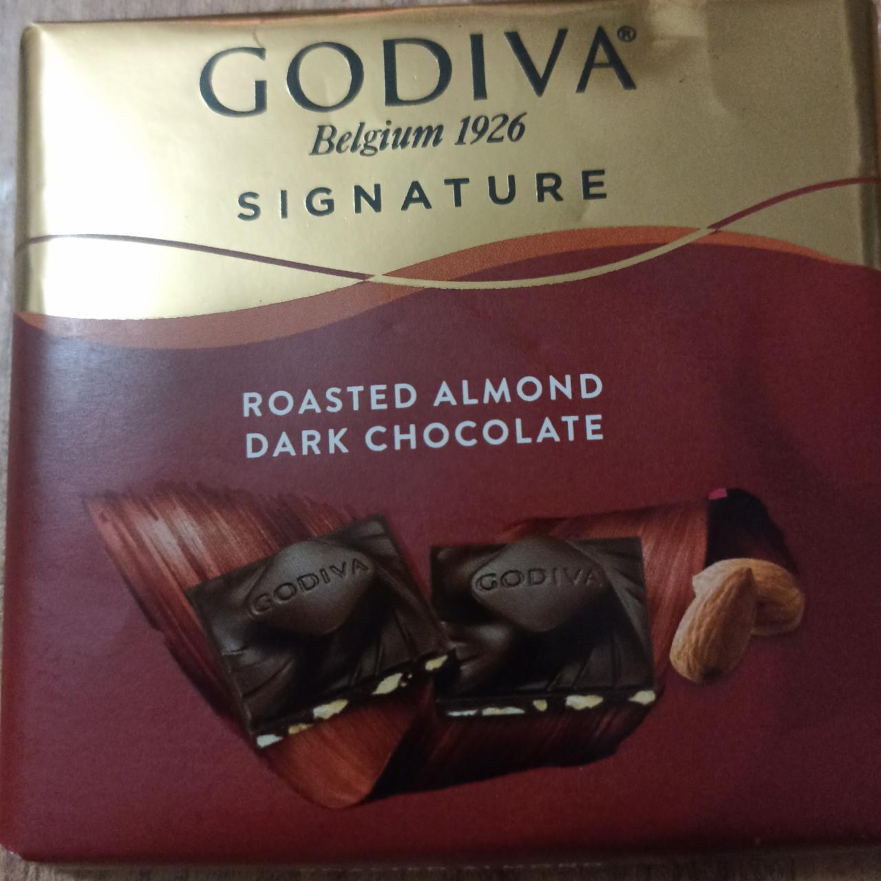 Фото - Dark chocolate roasted almond Godiva