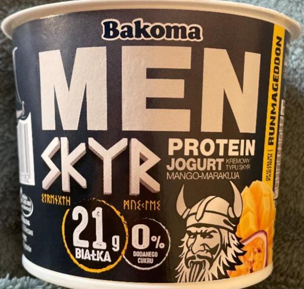 Фото - Men Skyr protein jogurt o smaku mango-marakuja Bakoma