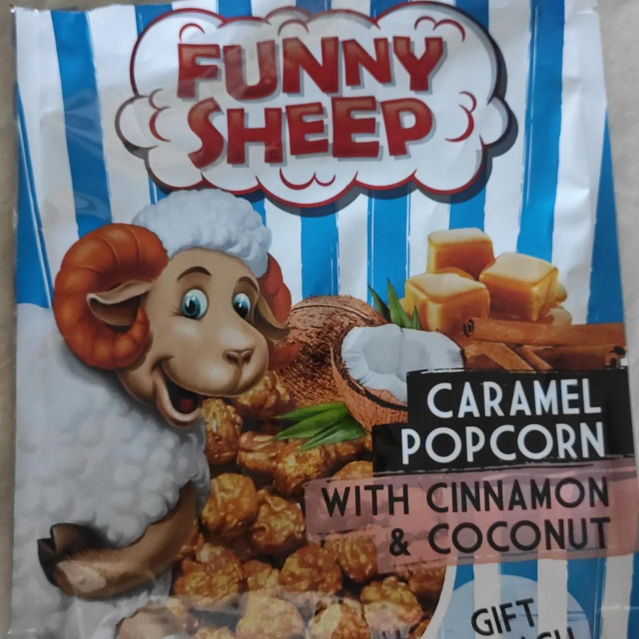 Фото - Попкорн у карамелі з корицею та кокосом Funny Sheep