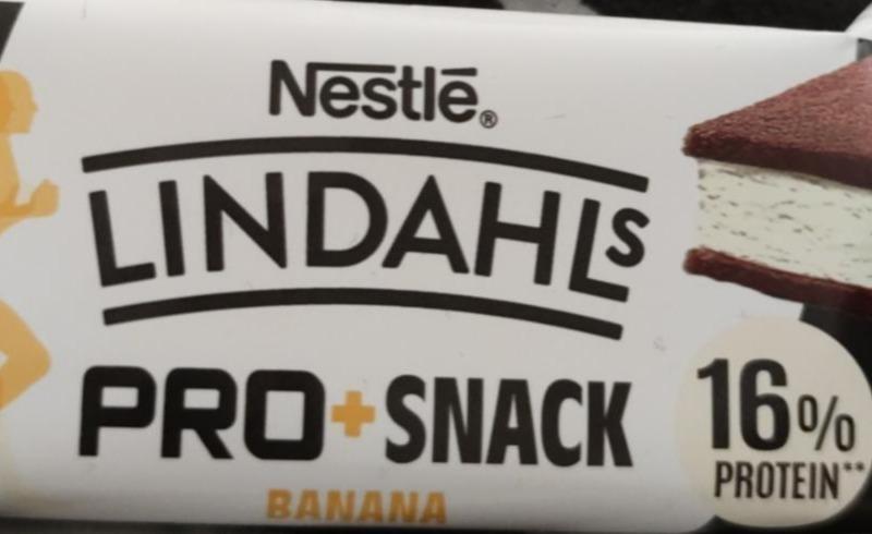 Фото - Печиво протеїнове зі смаком банана Nestlé Lindahls