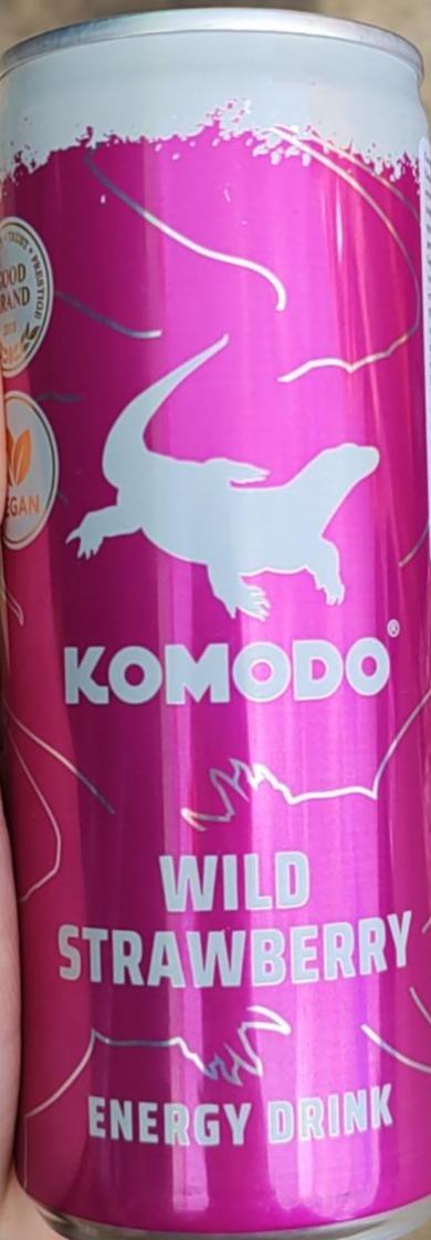 Фото - Energy drink wild strawberry Komodo