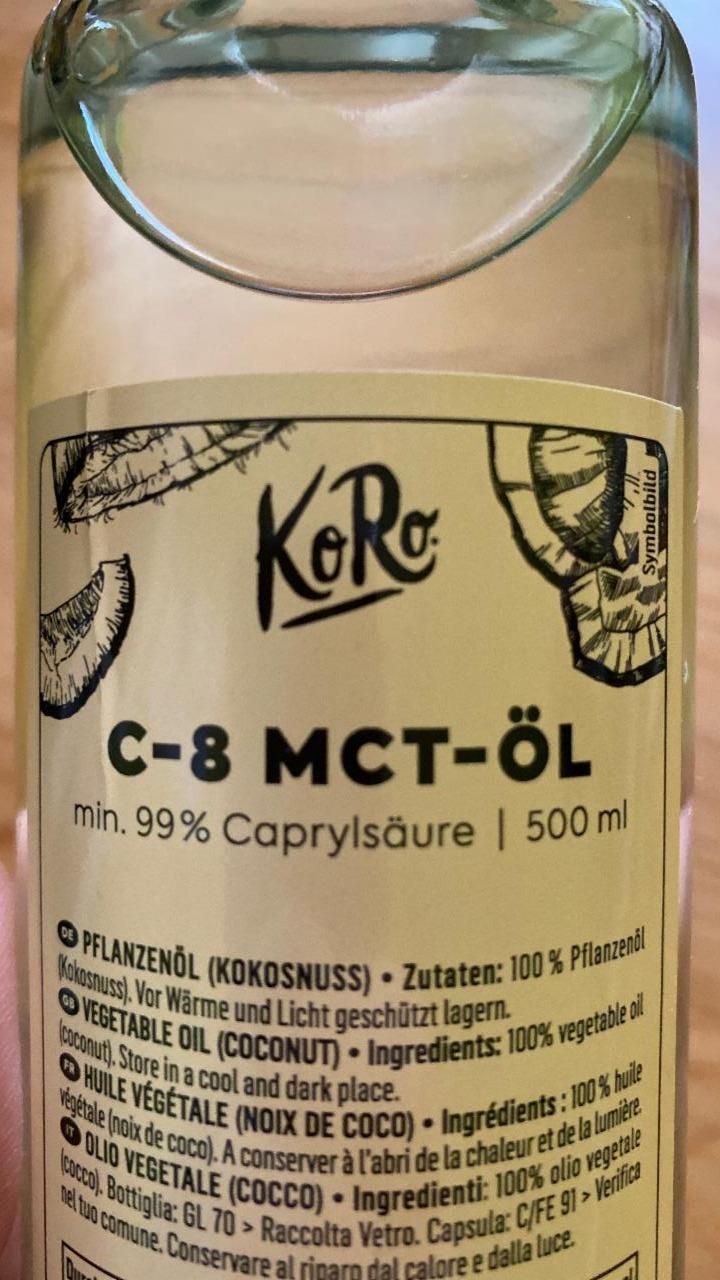 Фото - C-8 MCT-Öl KoRo