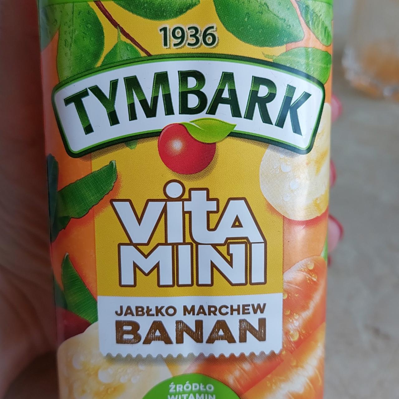 Фото - Сік яблуко-морква-банан Vitamini Tymbark