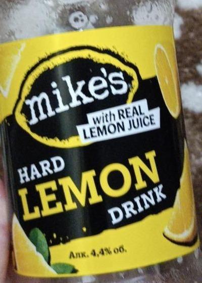 Фото - Пиво спеціальне Mike's hard drink з соком лимона Пастеризоване Mike's