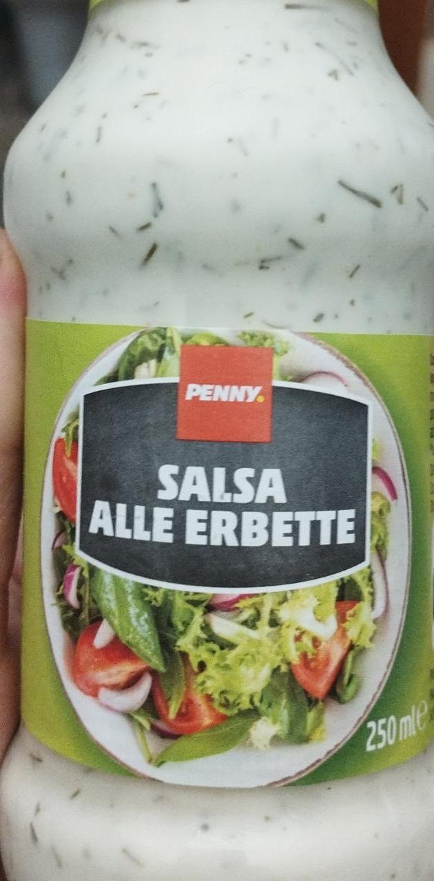 Фото - Заправка для салату Salsa Alle Erbette Penny