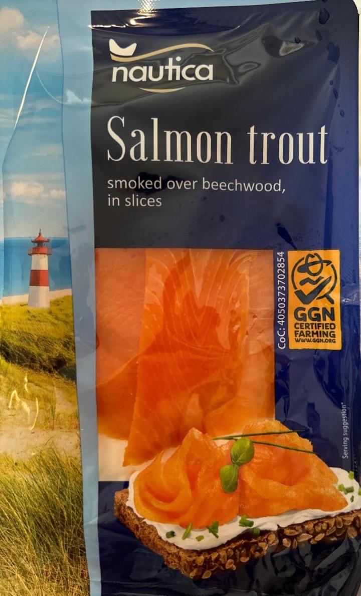 Фото - Salmon trout smoked over beechwood in slices Nautica